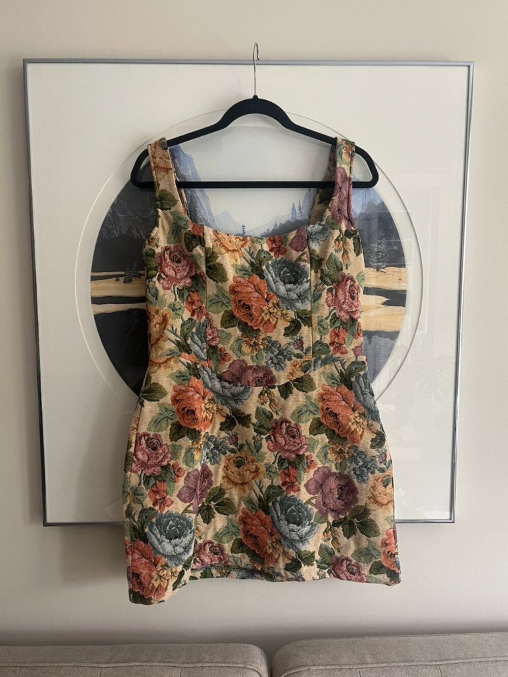 BNWT PLT Floral Tapestry Mini Dress